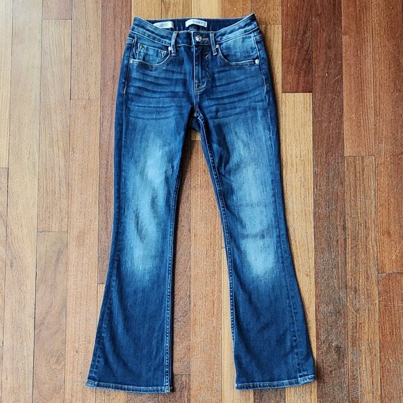 VIGOSS Jagger Boot Cut Faded Wash Jeans Size 24 - Picture 5 of 16